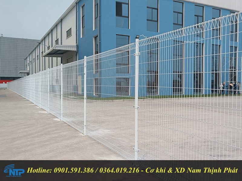 Lưới hàng rào gập đầu