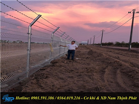 Lưới hàng rào bảo vệ khu công nghiệp