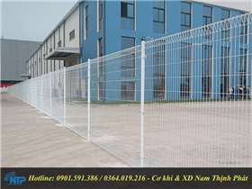 Lưới hàng rào gập đầu